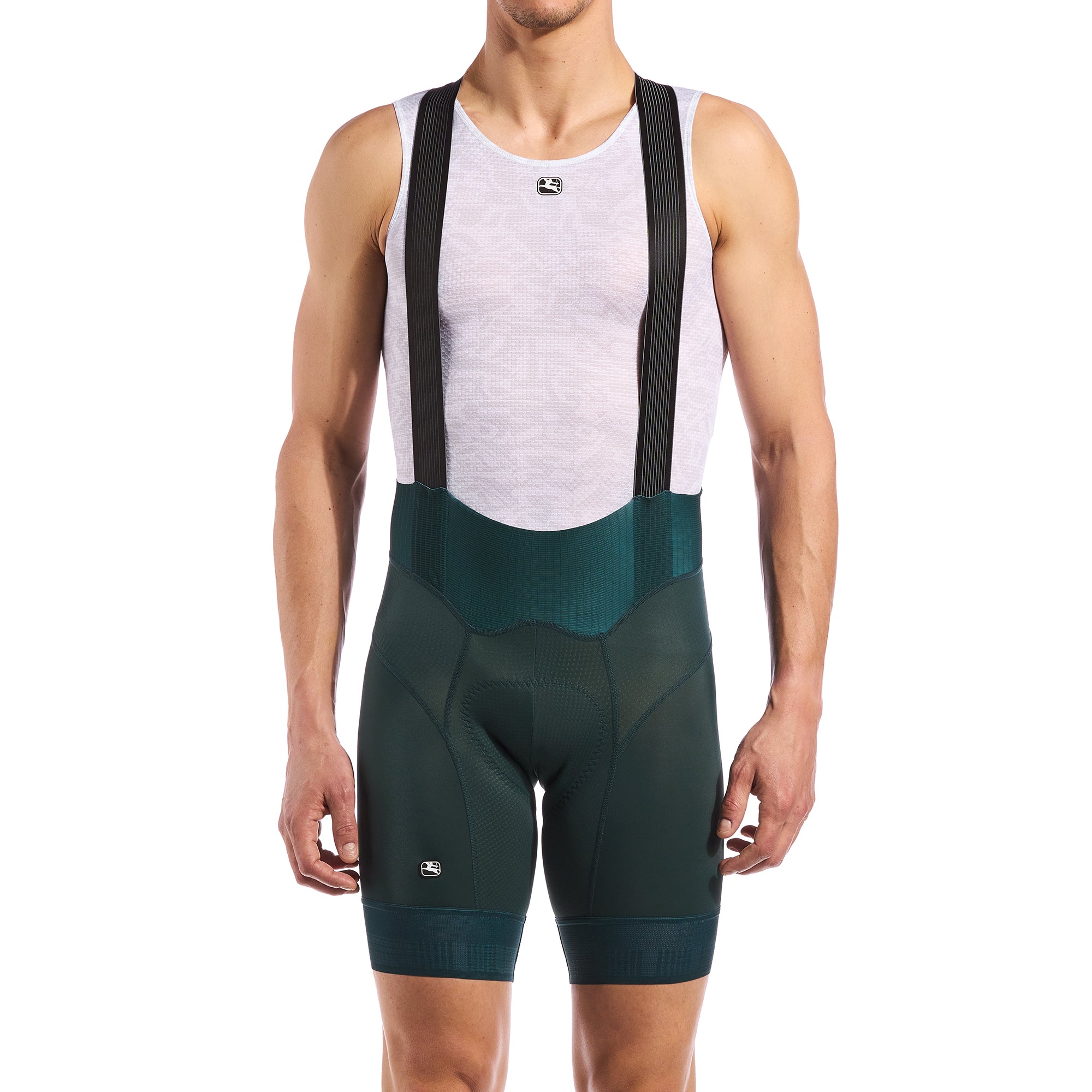 Giordana Mens FR-C Pro 5cm Shorter Bib Short Forest Green