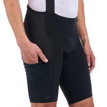 Load image into Gallery viewer, Giordana Mens Beyond Gravel Cargo Bib Short - Black