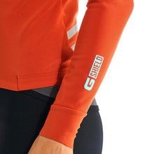 Load image into Gallery viewer, Giordana Men's G-Shield Thermal L/S Jersey - Sienna Orange