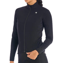 Load image into Gallery viewer, Giordana Womens SilverLine Thermal L/S Jersey - BLACK
