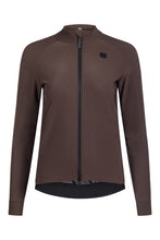 Load image into Gallery viewer, Giordana Womens G-Shield Thermal L/S Jersey - Sable Brown