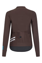 Load image into Gallery viewer, Giordana Womens G-Shield Thermal L/S Jersey - Sable Brown