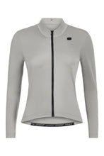 Load image into Gallery viewer, Giordana Womens SilverLine Thermal L/S Jersey - Lunar Grey