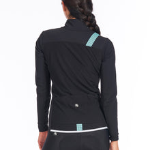 Load image into Gallery viewer, Giordana Womens Fusion Jacket - Black/Mint