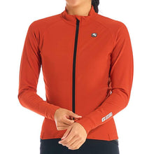 Load image into Gallery viewer, Giordana Womens G-Shield Thermal L/S Jersey - Burnt Orange