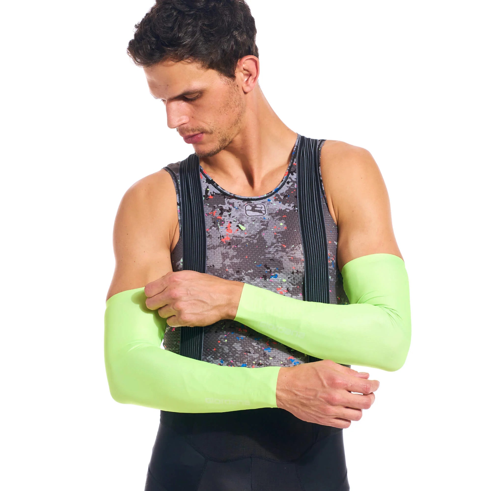 Giordana Neon Sun Sleeves Yellow Giordana UK