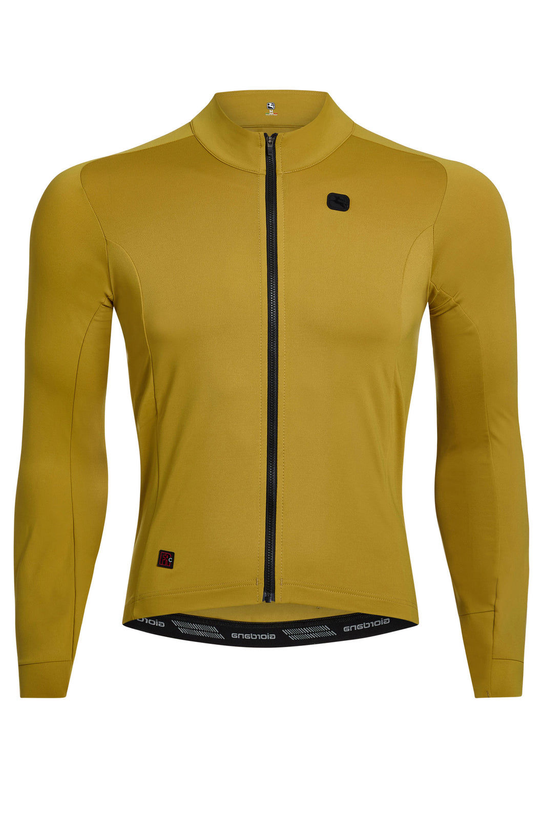 Giordana Mens FR-C PRO Thermal L/S Jersey - Olive Yellow