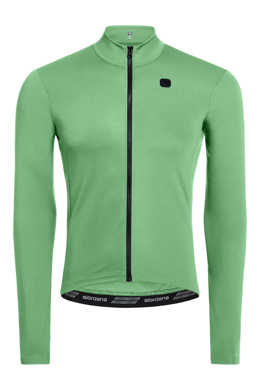 Giordana Mens SilverLine Thermal L/S Jersey - Mint Green
