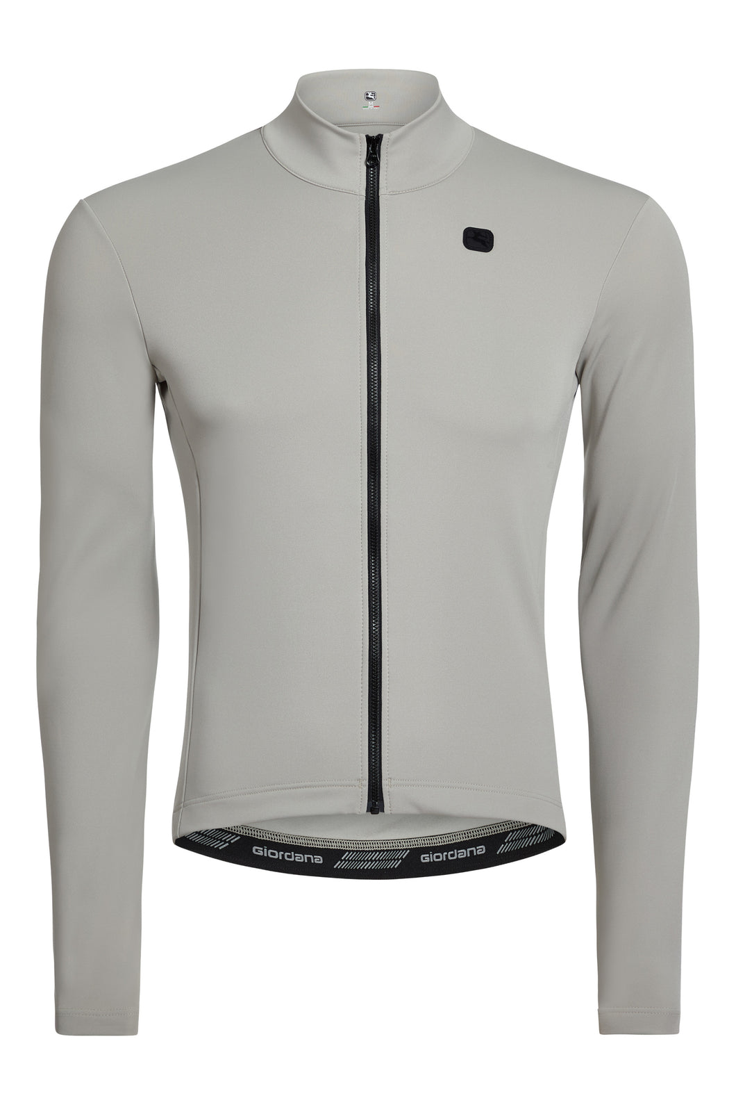 Giordana Mens SilverLine Thermal L/S Jersey - Lunar Grey