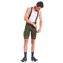 Load image into Gallery viewer, Giordana Mens FR-C Pro Cargo Bib Short - Olive Green
