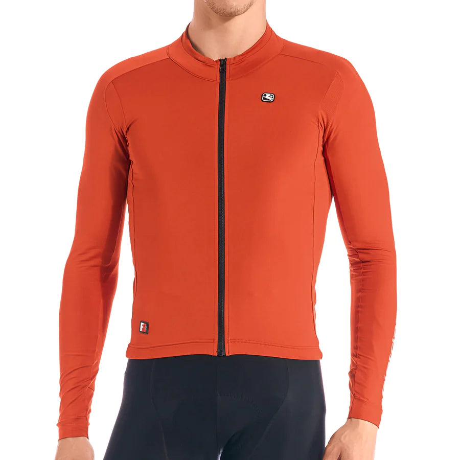 Giordana Mens FR-C Pro Thermal L/S Jersey - Sienna Orange