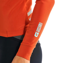 Load image into Gallery viewer, Giordana Men&#39;s G-Shield Thermal L/S Jersey - Sienna Orange
