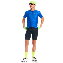 Load image into Gallery viewer, Giordana Men&#39;s FR-C Pro S/S Neon Jersey - Neon Blue
