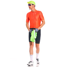 Load image into Gallery viewer, Giordana Men&#39;s FR-C Pro S/S Neon Jersey - Neon Orange
