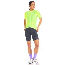 Load image into Gallery viewer, Giordana Womens FR-C Pro S/S Neon Jersey - Neon Yellow
