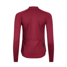 Load image into Gallery viewer, Giordana Womens FR-C Pro Thermal L/S Jersey - Vino Rosso
