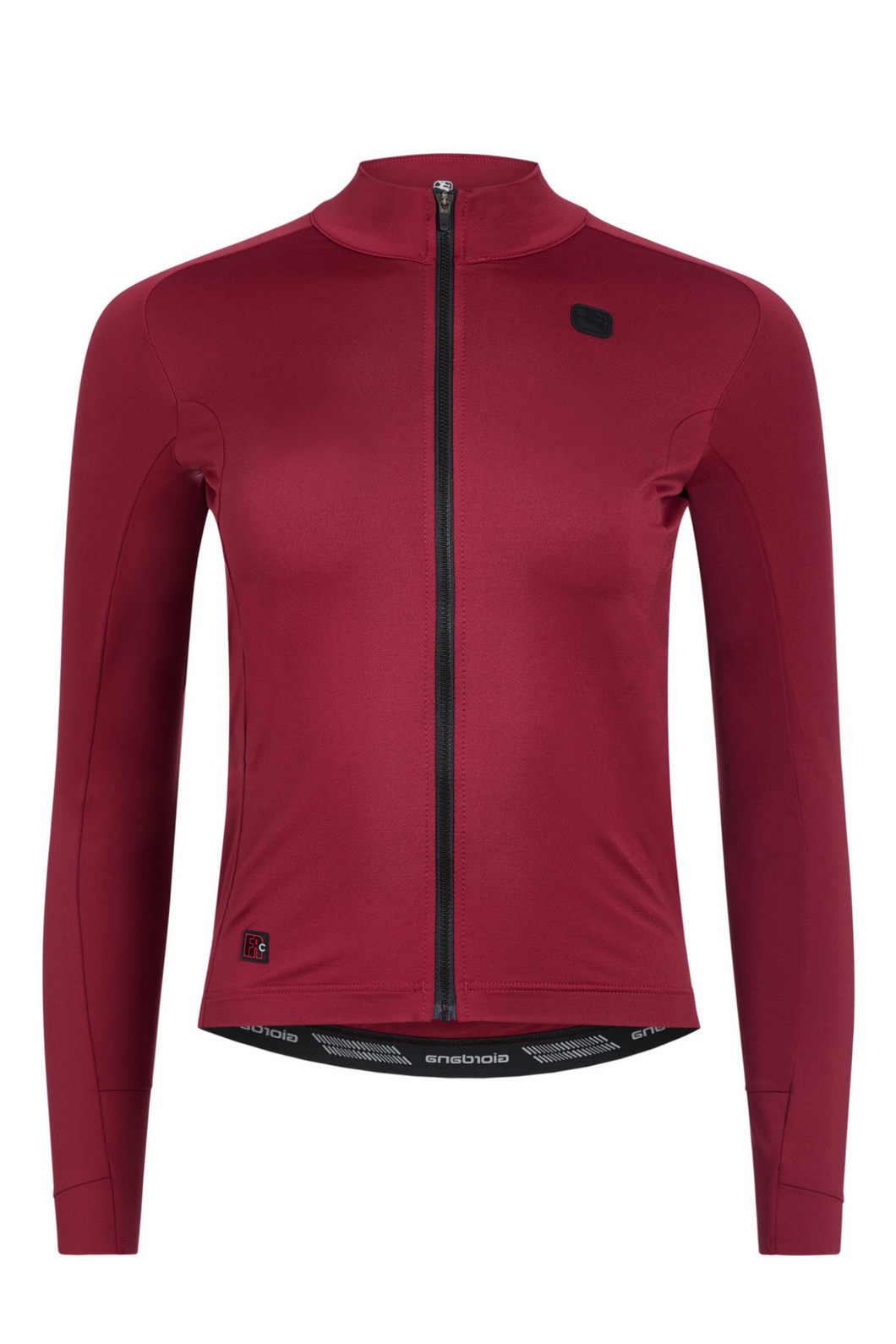 Giordana Womens FR-C Pro Thermal L/S Jersey - Vino Rosso
