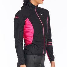 Load image into Gallery viewer, Giordana Womens AV 100 Jacket - Black/Pink
