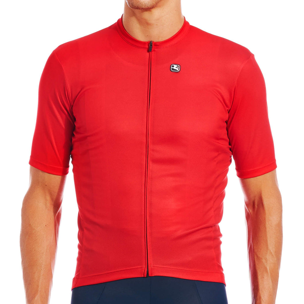 Giordana Men's Fusion S/S Jersey - Cherry Red