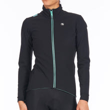Load image into Gallery viewer, Giordana Womens Fusion Jacket - Black/Mint
