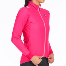 Load image into Gallery viewer, Giordana Women&#39;s Fusion Jacket - Pink/Silver
