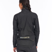 Load image into Gallery viewer, Giordana Unisex Monsoon Lyte Rain Jacket - Black
