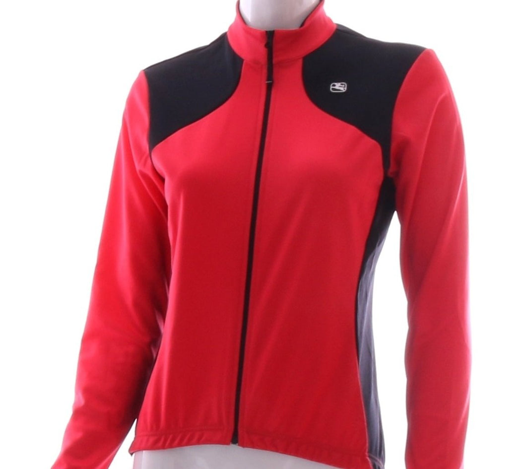 Giordana Womens Fusion Long Sleeve Jersey - Hibiscus Orange