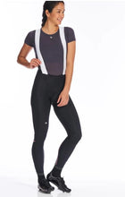 Load image into Gallery viewer, Giordana Women&#39;s Fusion Bib Tights - Black/Pink
