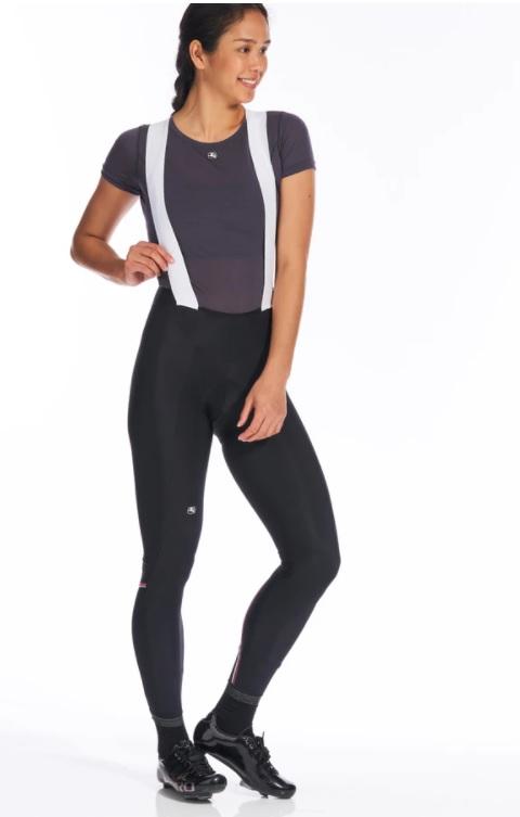 Giordana Women's Fusion Bib Tights - Black/Pink