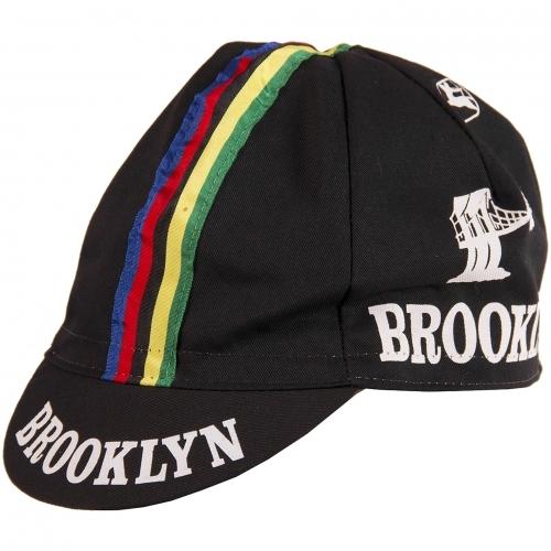Giordana Team Brooklyn Cotton Cap - Black/Stripe