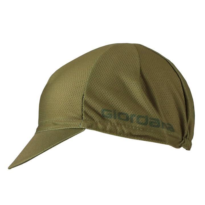 Giordana Solid Mesh Cap - Olive Green