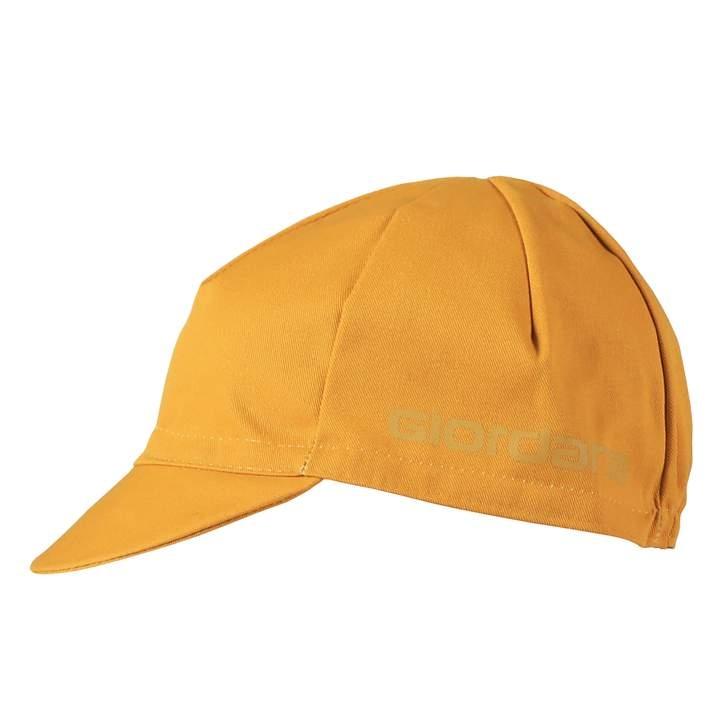 Giordana Cotton Cap - Solid Mustard