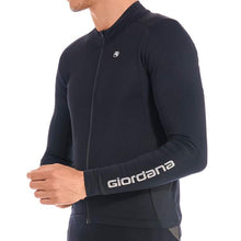 Load image into Gallery viewer, Giordana Mens FR-C Pro Thermal L/S Jersey - Black

