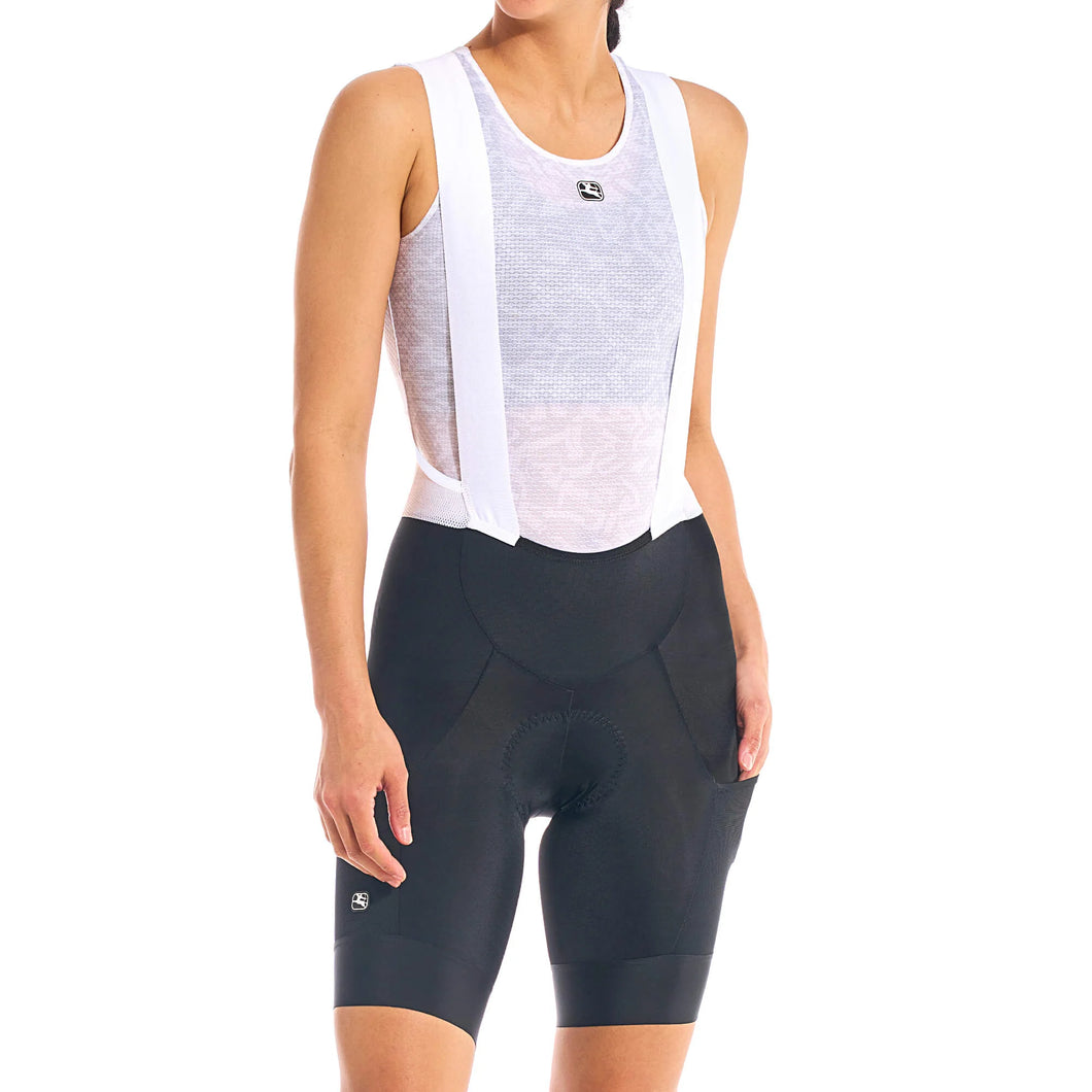 Giordana Womens Vero Pro Cargo Bib Short - Black