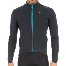 Load image into Gallery viewer, Giordana Men&#39;s Fusion Jacket - Charcoal/Blue
