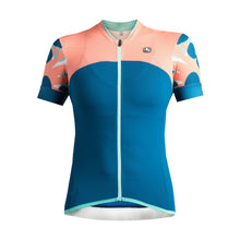 Load image into Gallery viewer, Giordana Womens Lungo S/S Jersey - Blue/Orange
