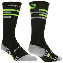 Load image into Gallery viewer, Giordana FR-C Tall Cuff Lines - Black/Fluo Yellow
