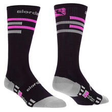 Load image into Gallery viewer, Giordana FR-C Tall Cuff Lines - Black/Pink
