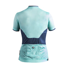 Load image into Gallery viewer, Giordana Women&#39;s SilverLine S/S Jersey - Mint/Navy
