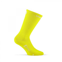 Load image into Gallery viewer, Giordana FR-C Socks - Tall Cuff - Solid Fluo Yellow
